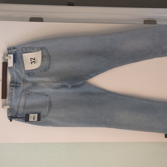 RE/DONE 70s High Rise Skinny Boot Opal Indigo Denim Jeans Contemporary Sz 32 - Picture 9 of 11